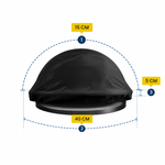 Custom Round Dome Skylight Cover – DuraShield 1000D PVC Polyester, DuraLite 1000D PVC Polyester & DuraWeave 600D PU Polyester | Custom Size