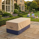 Custom Rectangular Garden Table Covers – Waterproof DuraLite, DuraWeave & DuraShield Fabric | Made to Measure