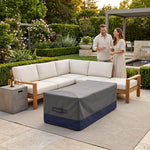Custom Rectangular Fire Pit Covers – DuraLite, DuraWeave & DuraShield Fabric | Made-to-Measure Sizes