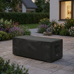 Custom Rectangular Fire Pit Covers – DuraLite, DuraWeave & DuraShield Fabric | Made-to-Measure Sizes
