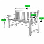 Custom Garden Bench Covers – Waterproof DuraLite, DuraWeave & DuraShield Fabric | Made to Measure