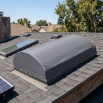 Custom Barrel Vaulted Skylight Cover – 1000D PVC Coated Polyester UV Protective Outdoor Skylight Shade Cover Made to Measure