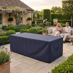 Custom Rectangular Garden Table Covers – Waterproof DuraLite, DuraWeave & DuraShield Fabric | Made to Measure