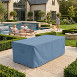 Custom Rectangular Garden Table Covers – Waterproof DuraLite, DuraWeave & DuraShield Fabric | Made to Measure