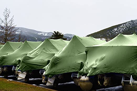 Dark Slate Gray Heavy Duty 200gsm Waterproof Tarpaulin Ground Sheet Tarp Cover Camping Green/Silver
