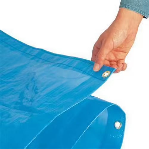Premium Blue Water-Resistant Polyethylene Tarpaulin