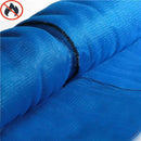 Dark Cyan Flame Retardant 70gsm Debris Netting Blue Scaffold Netting 2m x 50m