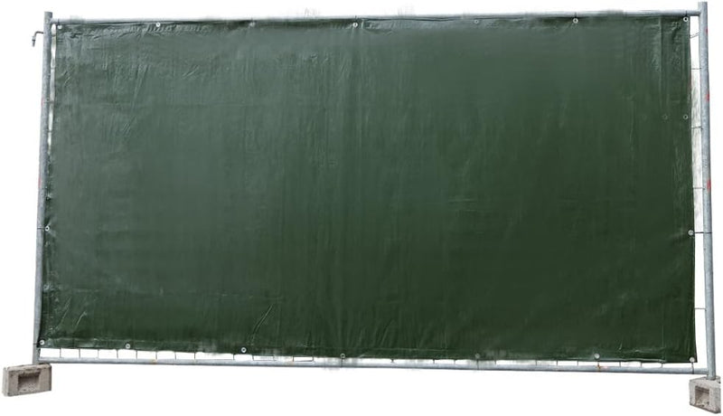 Privacy-Enhancing Lightweight Fence - 140gsm Tarpaulin Cover for Added Security