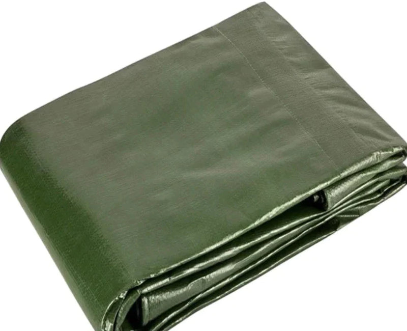 Standard - 150gsm Ultimate Woven Tarpaulin Green for Outdoor Applications