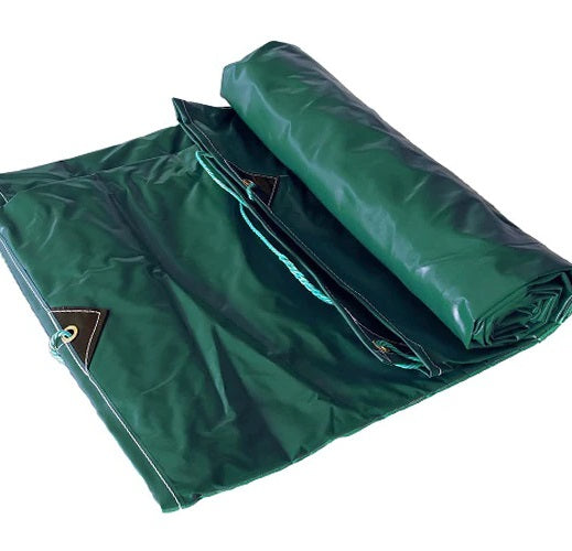 Heavy Duty Green PVC Tarpaulin (610gsm) Multipurpose Cover for All Outdoor Needs