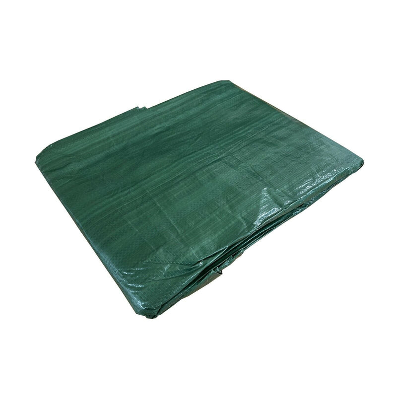 100gsm Green Lightweight Multipurpose Waterproof Tarpaulin All-Weather Outdoor Cover