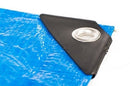 Dodger Blue Multipurpose Tarpaulin 110gsm Heavy Duty UV Resistant Tarpaulin Blue
