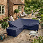 L Shaped Garden Furniture Cover 5 Seater – DuraLite, DuraWeave & DuraShield Materials