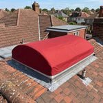 Custom Barrel Vaulted Skylight Cover – 1000D PVC Coated Polyester UV Protective Outdoor Skylight Shade Cover Made to Measure