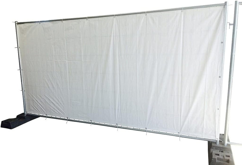 Privacy-Enhancing Lightweight Fence - 140gsm Tarpaulin Cover for Added Security