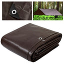 Premium 240GSM Heavy Duty Brown Pure Tarpaulin Waterproof Sheet