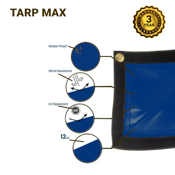 Premium Heavy-Duty PVC Coated Tarpaulin Designed for Farming, Warehousing & Transport