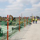 Premium Green Plastic Barrier Mesh Fence 1m x 50m - Medium 5.5kg, UV Stabilised for Temporary Fencing Applications