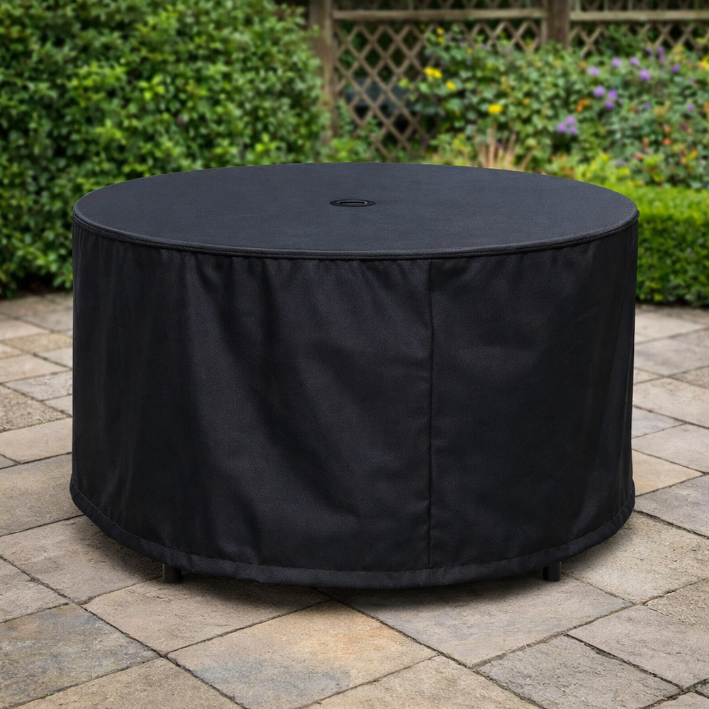 Round Table Cover – 4-6 Seater – Heavy Duty Waterproof – Outdoor Protection
