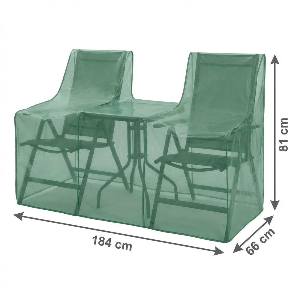 Heavy Duty Companion Seat Cover – 184x66x81 cm Green – UV & Weather Protection