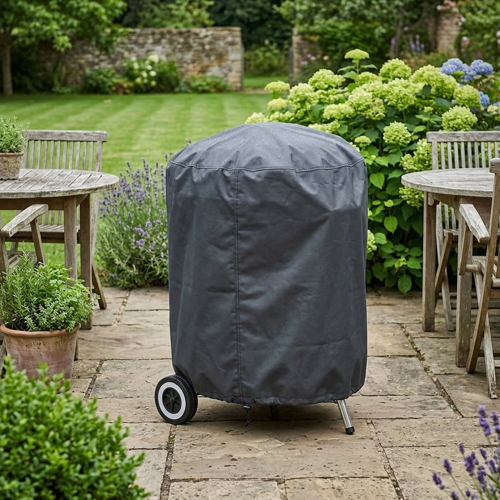Kettle Barbecue Cover – Charcoal – Durable Polyester – Outdoor Protection