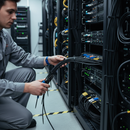 Premium Heavy Duty Cable Ties - Pack of 100, UL-Approved Nylon 66, Flame Resistant, Temperature Range -40°C to 85°C