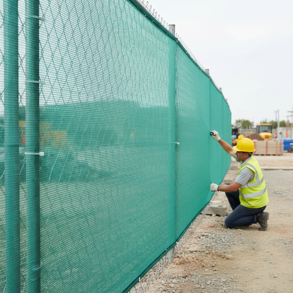 Premium Medium Duty Knitted Windbreak Netting - 40% Wind Reduction, UV Stabilized for Plants and Crops, Available by the Metre