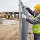 Premium Artificial Bamboo Screening - Double Sided Grey 4m Long, UV Protected PVC for Garden Privacy and Decoration