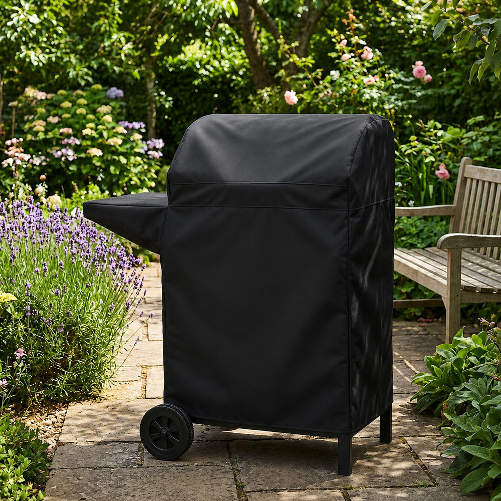 Barbecue Cover – Small Black – Super Tough Waterproof – Outdoor Protection