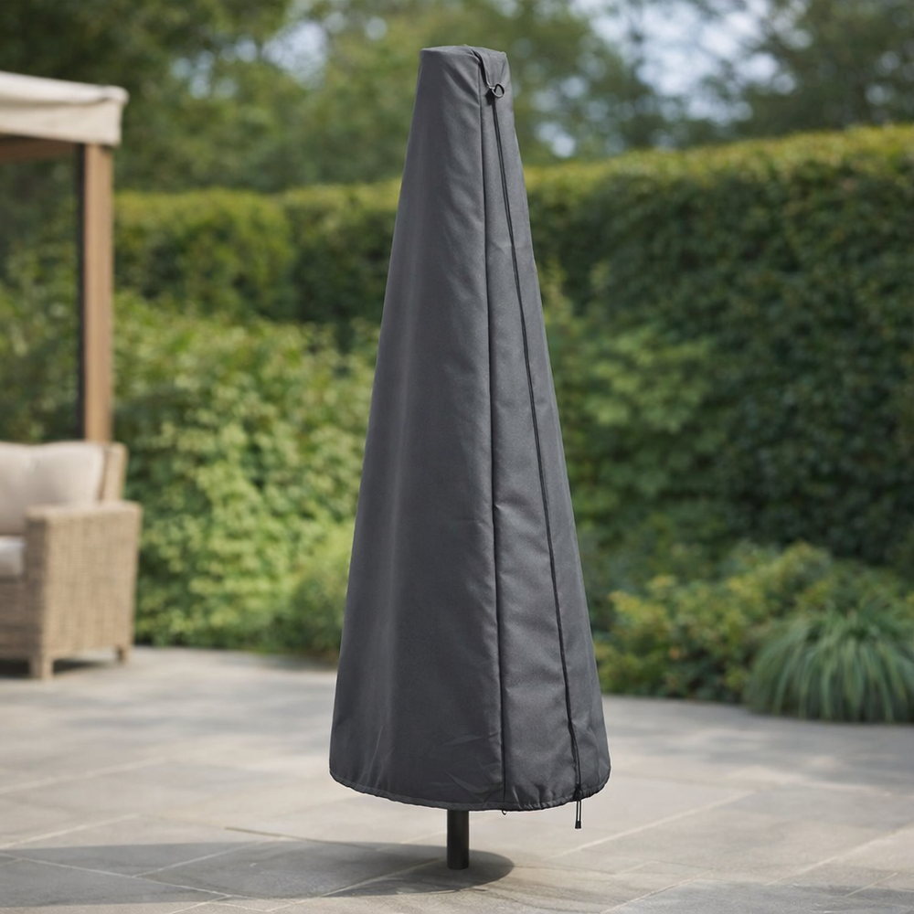 Parasol Cover – Medium Charcoal – Durable Polyester – Outdoor Protection