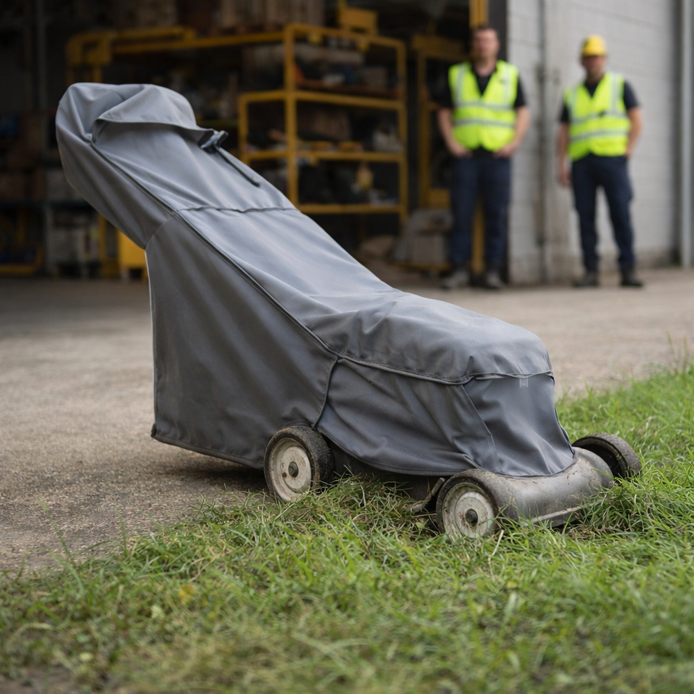 Rotary Mower Cover – 99x56x103 cm – Polyethylene UV Protection – Outdoor Equipment