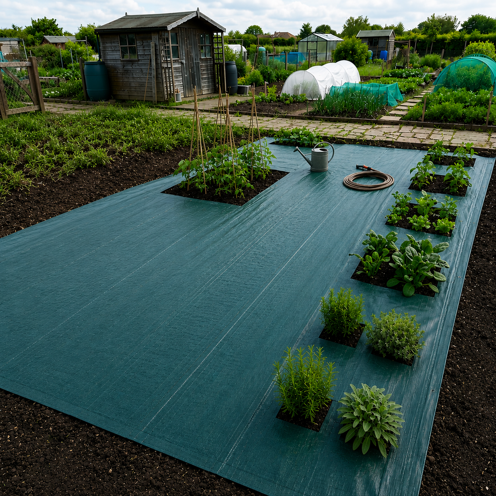 Heavy Duty Tarpaulin – 4m x 3m – Cross Laminated PE – Outdoor Protection