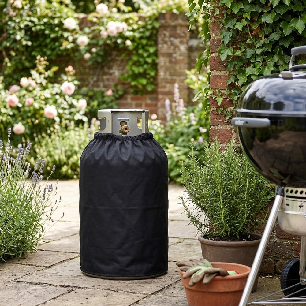 Gas Bottle Cover – 7kg Black – Super Tough Waterproof – Outdoor Protection