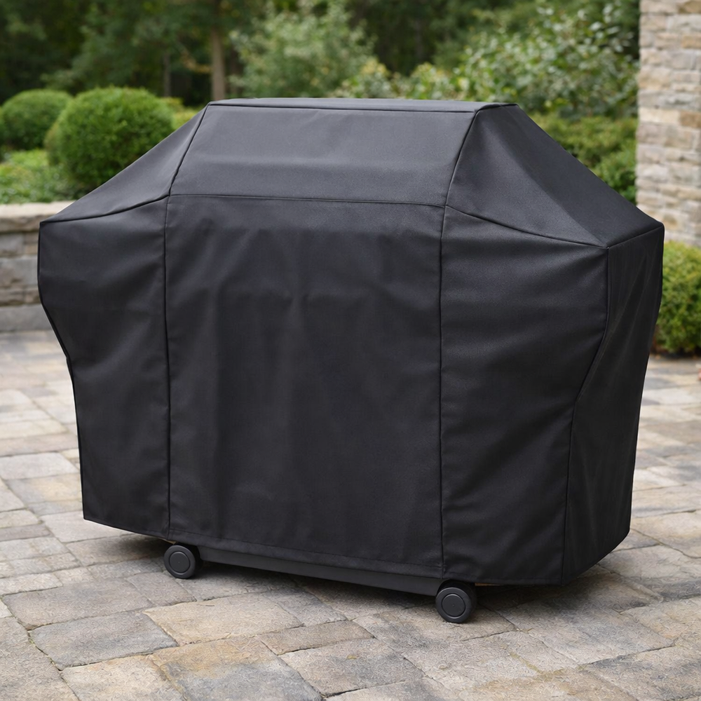 BBQ Cover – Extra Large Black – Heavy Duty Waterproof – Outdoor Protection