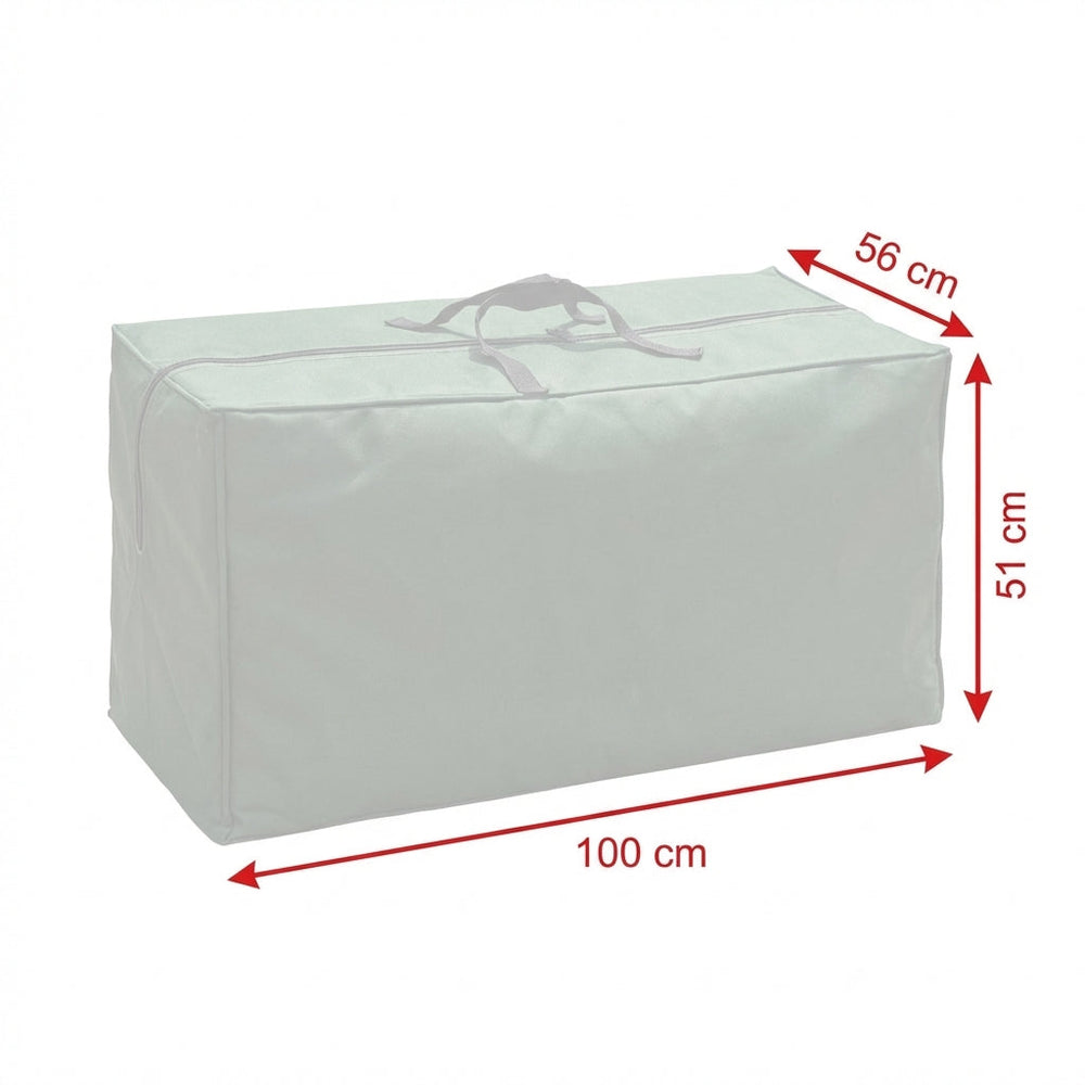 Heavy Duty Cushion Bag – Green – Multi-Layered Polyethylene – Outdoor Cushion Protection