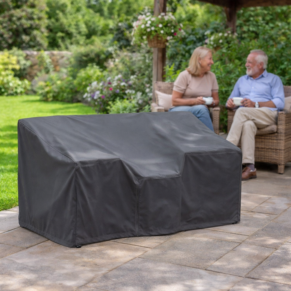 Companion Seat Cover – 180cm Charcoal – Polyester Protection – Outdoor Furniture