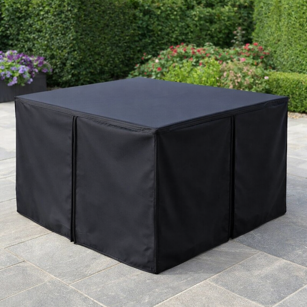 4 Seater Rattan Cube Set Cover – 117cm – Waterproof PVC – Outdoor Furniture Protection