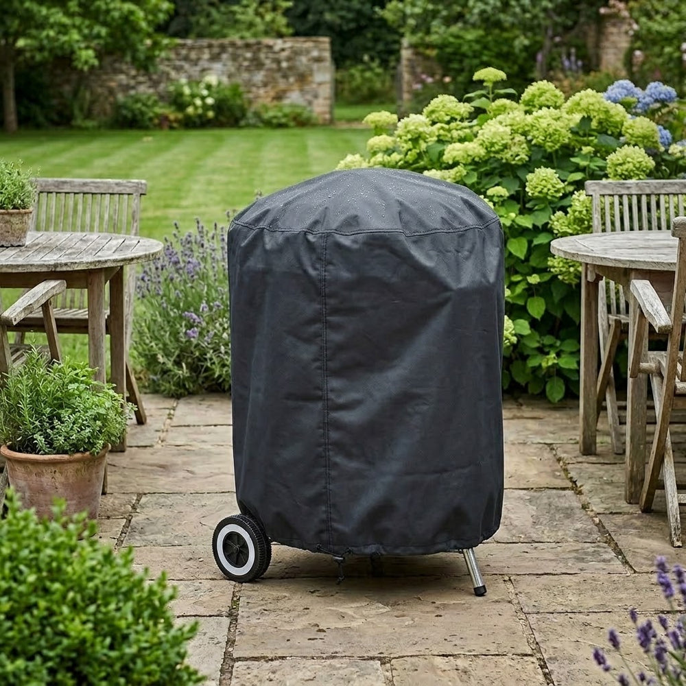 Kettle Barbecue Cover – Charcoal – Durable Polyester – Outdoor Protection