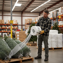 Professional Oxo-Biodegradable Christmas Tree Netting Bale - 2000m Length with Multiple Diameter Options for Secure Tree Wrapping