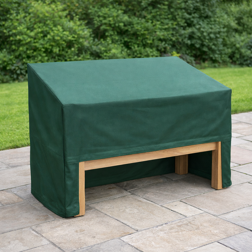 Bench Cover for 2 Seater – Small – Reversible PVC Protection – Outdoor Furniture