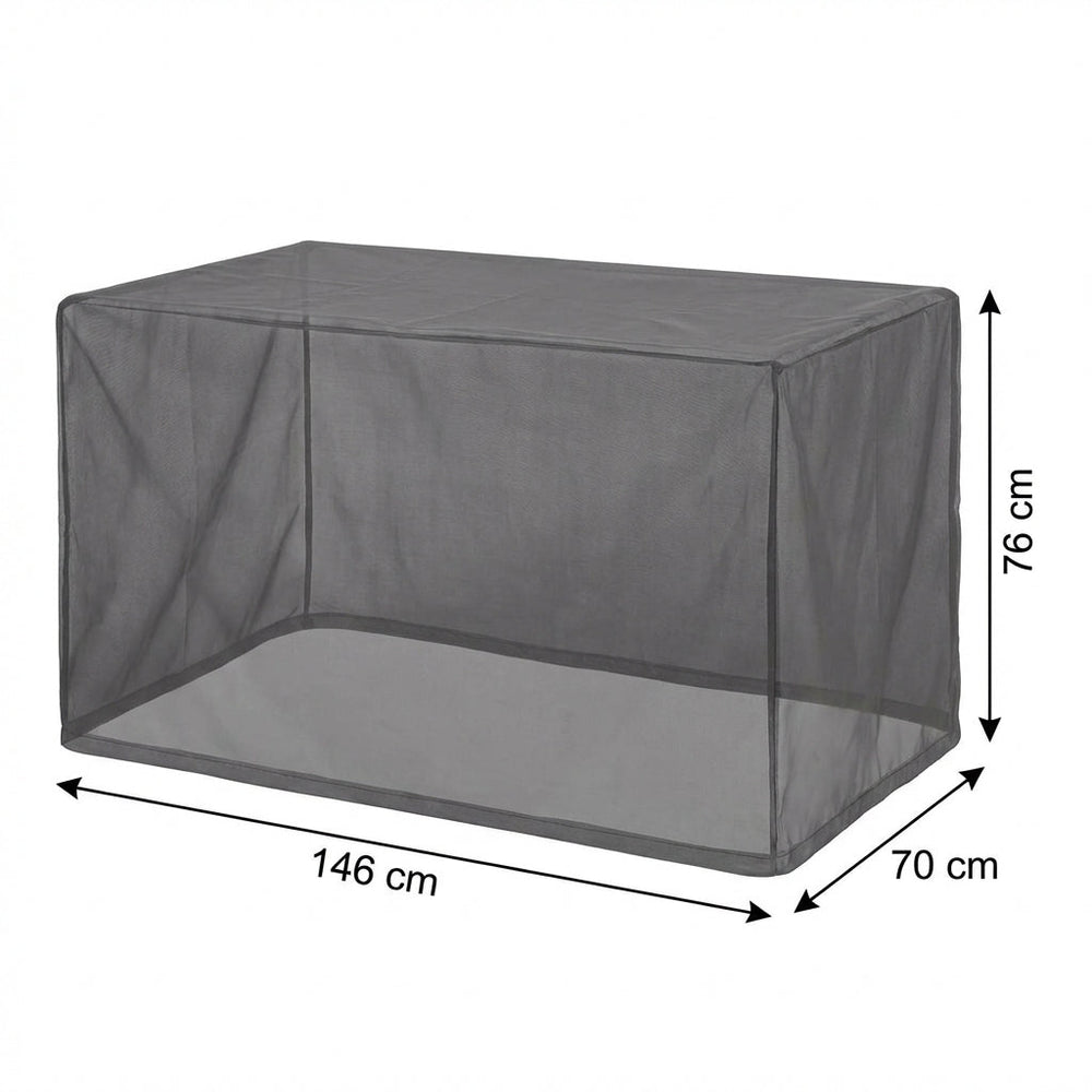 Bistro Set Cover – Large Charcoal – Polyester – Outdoor Protection