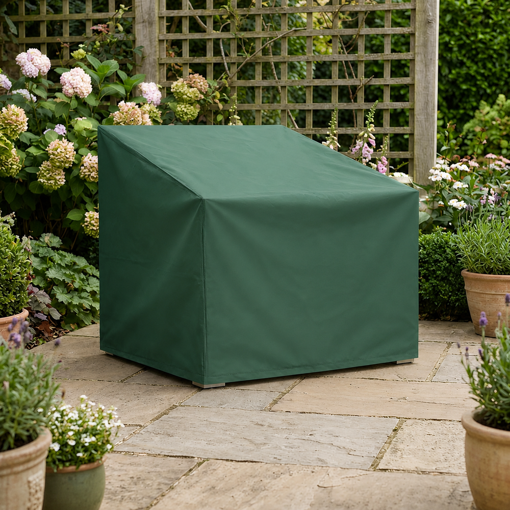 Armchair Cover – 68cm Green – Durable Polyester – All-Weather Protection