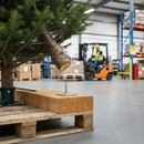 Premium Tapered Display Pallet Pin with Zinc Anodised Finish for Vertical Tree Display