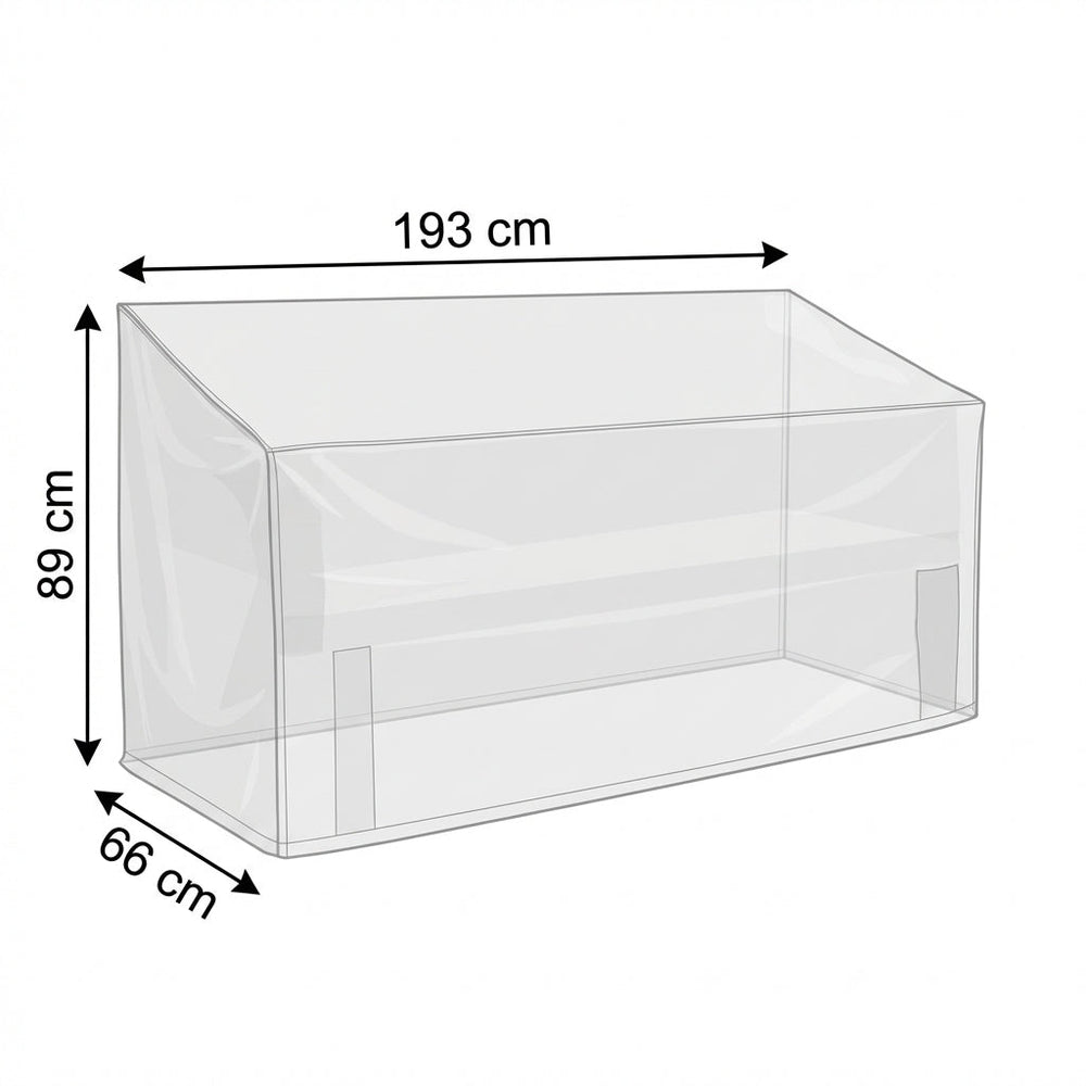 Bench Cover – Large Green – Polyester Weather Protection – Outdoor Furniture
