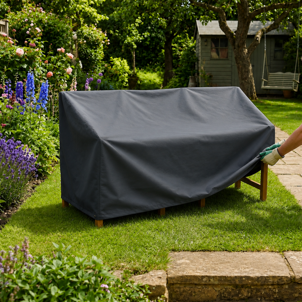 Premium Companion Seat Cover – 150cm Charcoal – Weather Resistant – Outdoor Furniture Protection