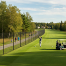 Premium Heavy Duty Golf Course Fencing - 100m Length, UV Stabilised HDPE Mesh with High Tensile Strength