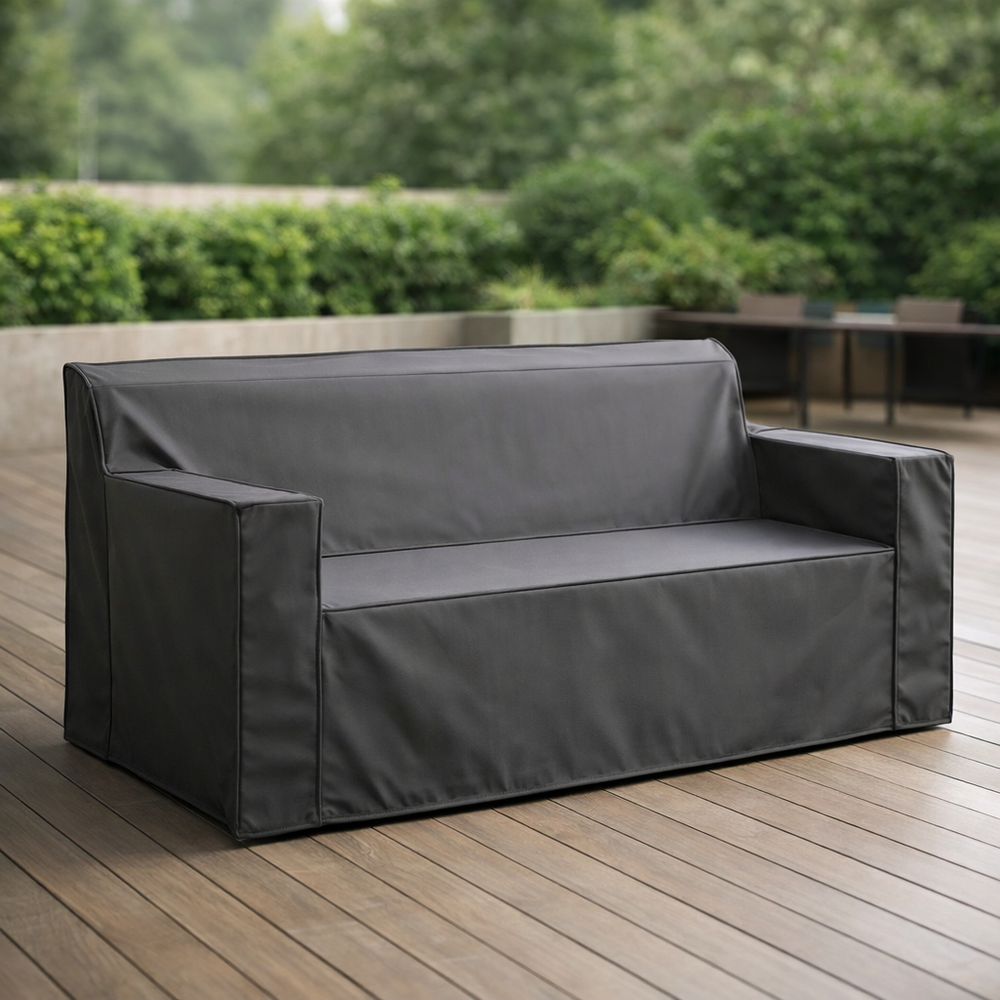 Sofa Cover – Medium Charcoal – Waterproof Polyester – Outdoor Protection
