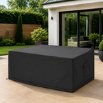 Custom Square & Rectangle Table Chair Set Covers | Waterproof Outdoor Patio Furniture Covers | DuraLite, DuraShield & DuraWeave Materials | UV & Weather Resistant