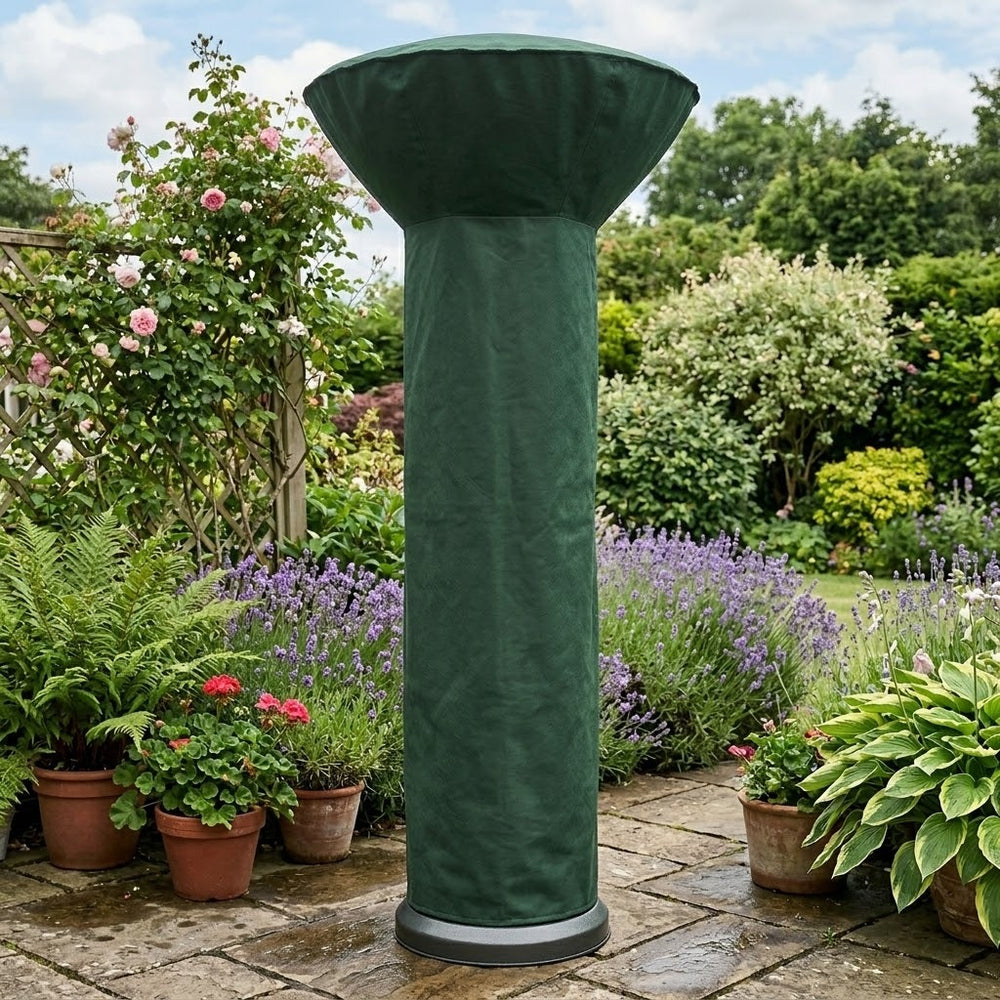 Patio Heater Cover – Green – Super Tough & Weatherproof – Outdoor Protection