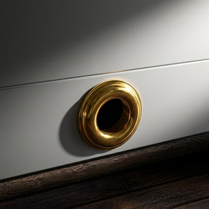 Grommets at every 30 cm
